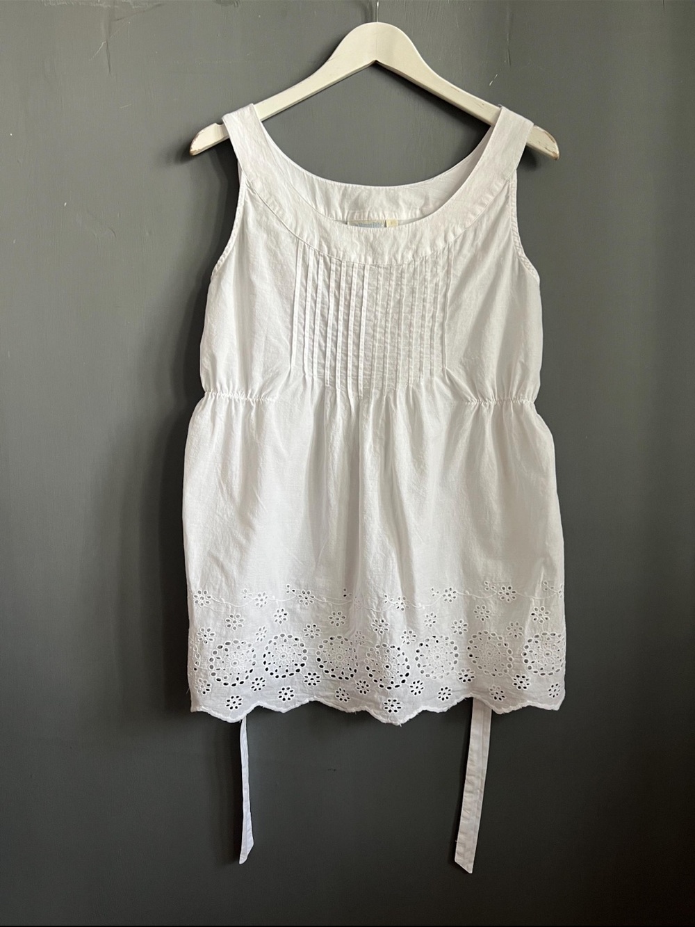 Vintage Jojo Maman Bébé sweet romantic Crocket eyelet blouse